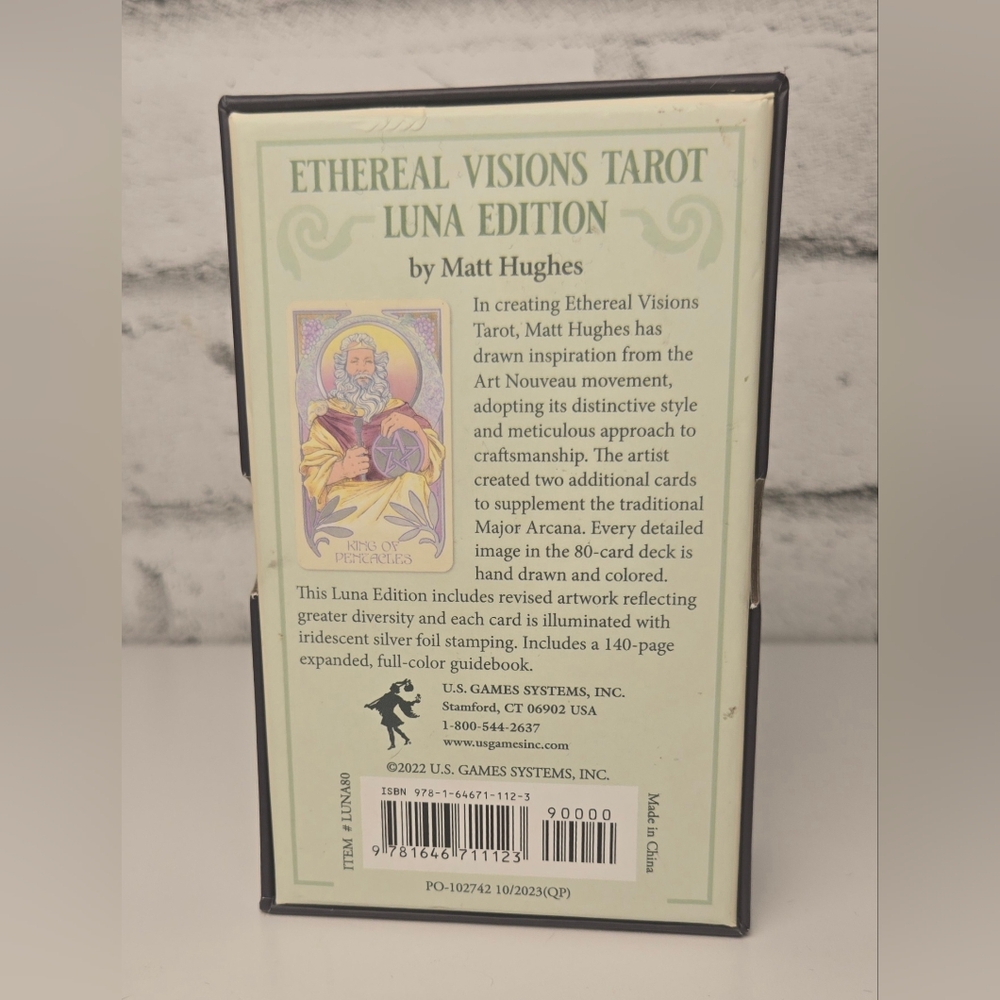 Ethereal Visions Tarot Luna Edition Matt Hughes Deck w Guidebook - Picture 3 of 13